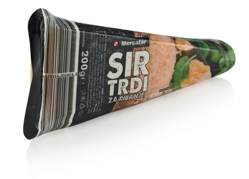 Trdi sir za ribanje Mercator 200 g Akcija v trgovini Mercator