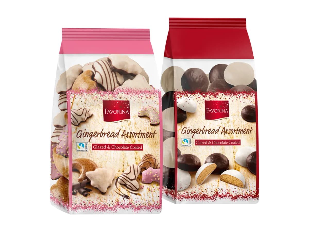 Favorina izbor medenjakov 600 g Akcija v trgovini Lidl