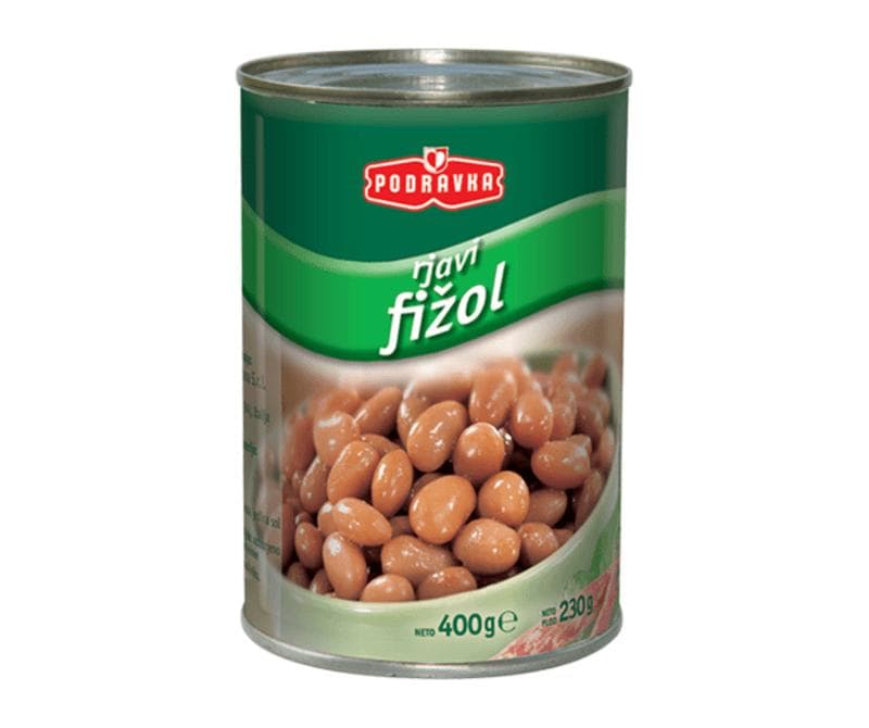 Rjavi fižol 400 g Podravka Akcija v trgovini Tuš