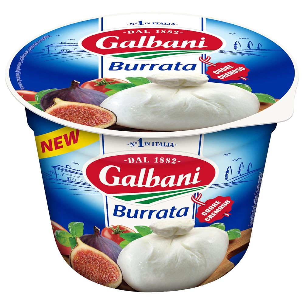 Sir Burrata Galbani 150 g - Akcija v trgovini Tuš