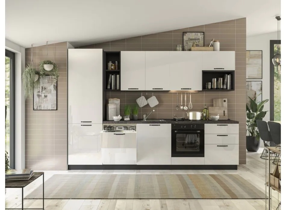 Celotna kuhinja JOY 300x216x60cm ART Cucine Akcija v trgovini Harvey Norman