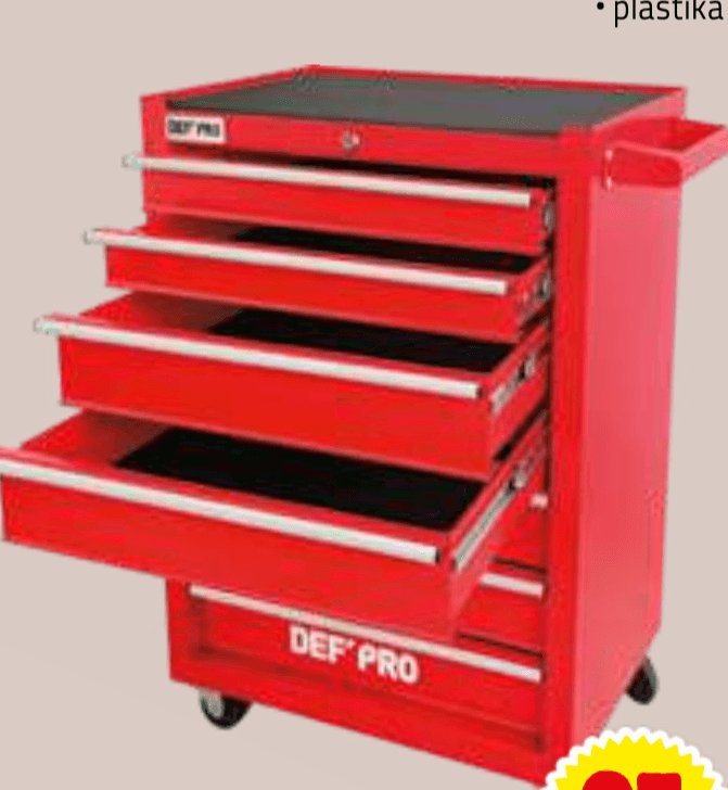 Predalnik za delavnico - Akcija v trgovini E.Leclerc