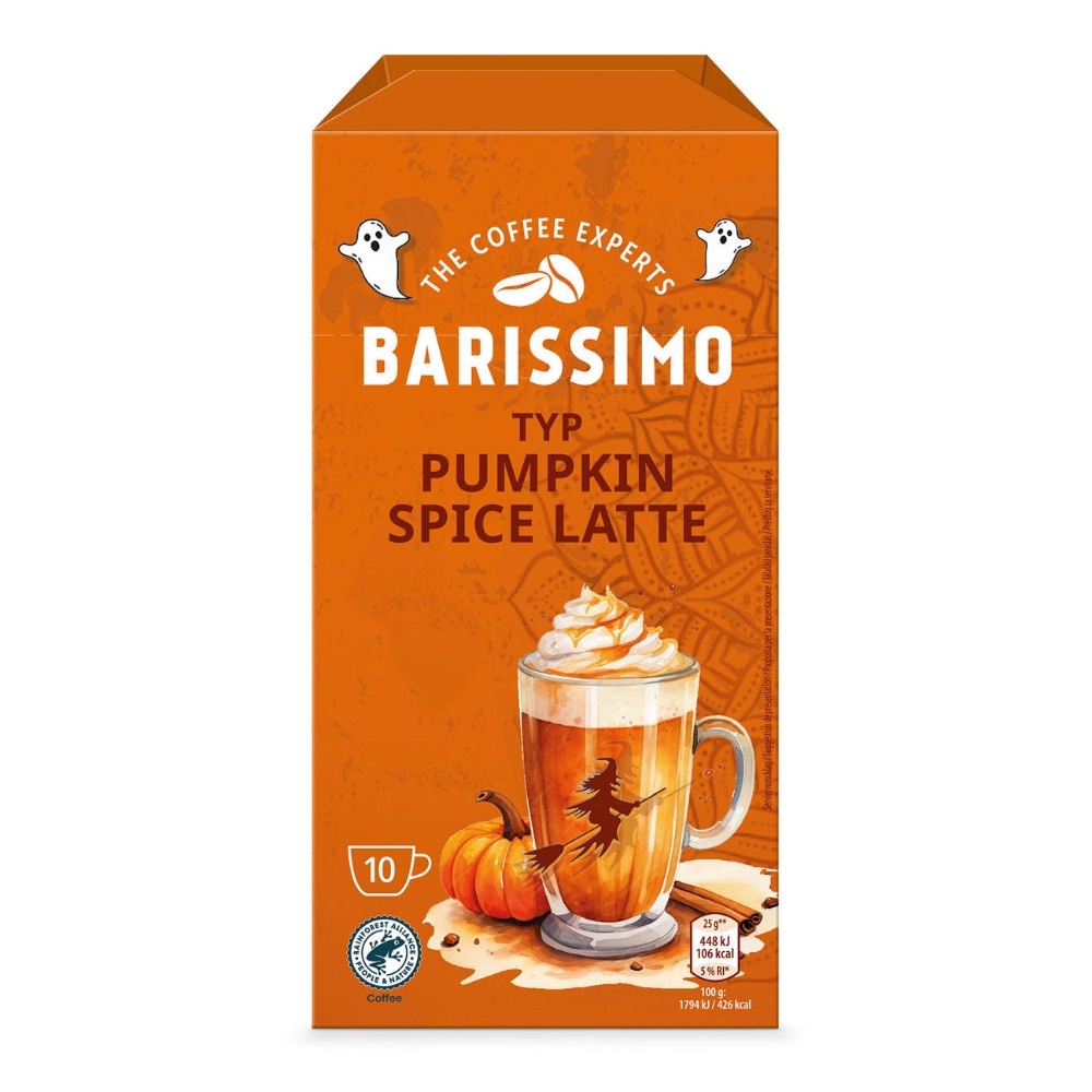 Barissimo Pumpkin Spice Latte 10 x 25 g Akcija v trgovini Hofer