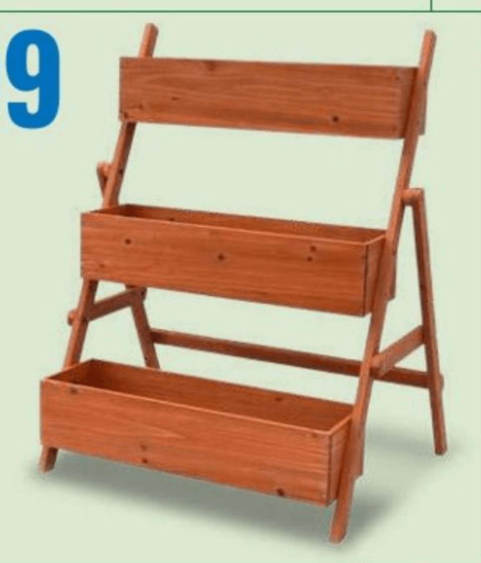 Leseno cvetlično stojalo - Akcija v trgovini Eurospin