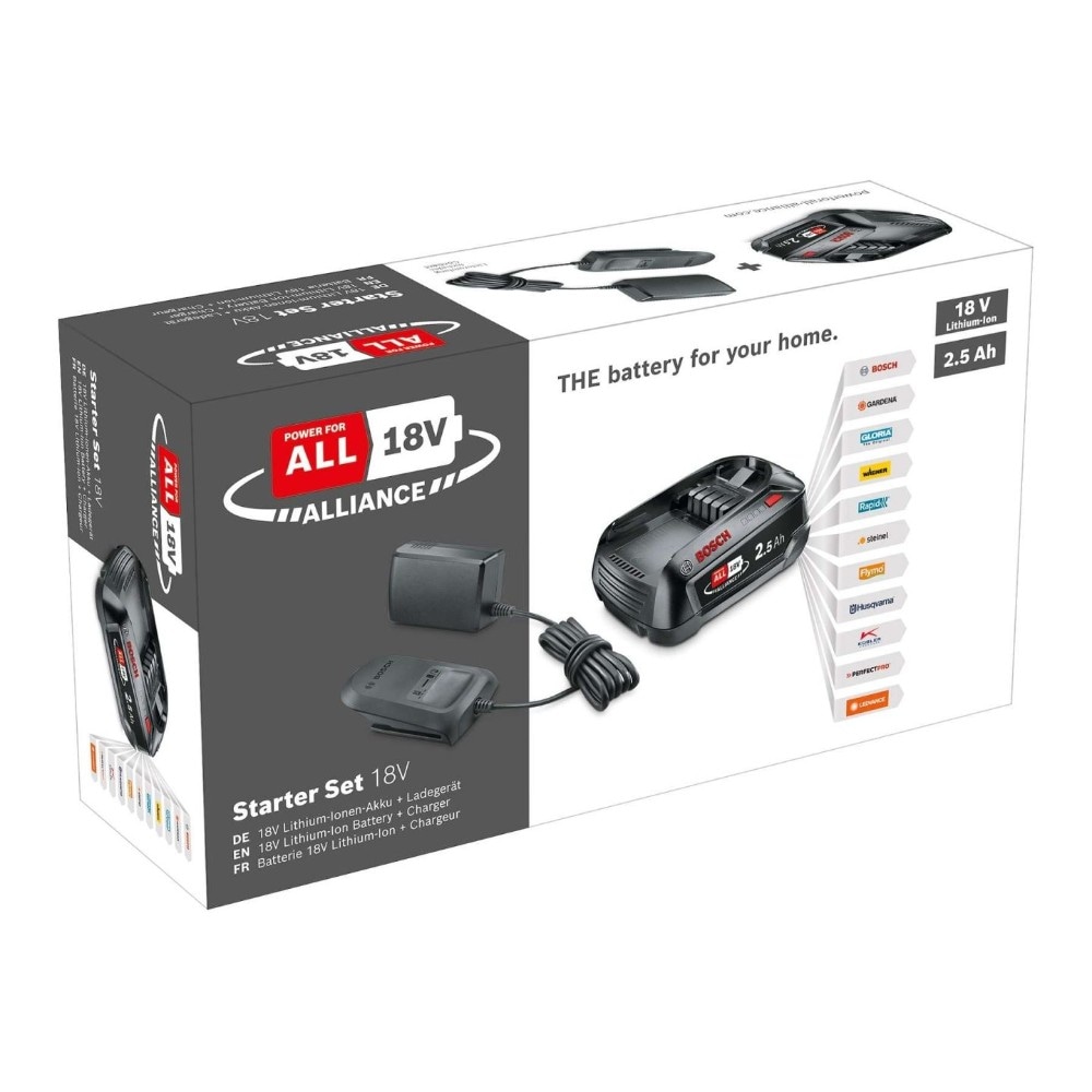 Starter set 18 V 1x 2,5 Ah Bosch Akcija v trgovini Pevex