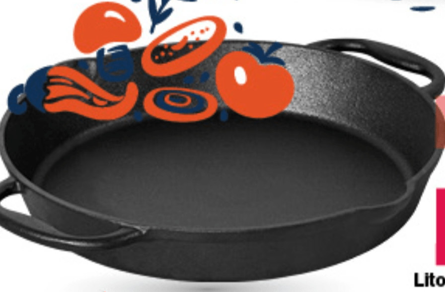 Litoželezna ponev 32 cm PINTINOX - Akcija v trgovini Mercator