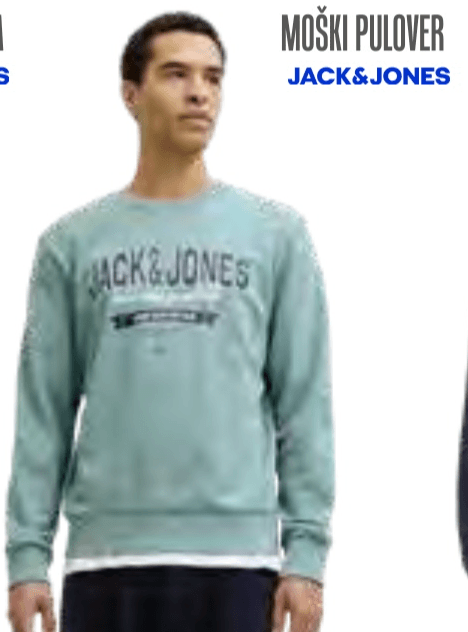 Moški pulover JACK&JONES - Akcija v trgovini Jager