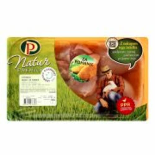 Piščanec za pohanje Perutnina Ptuj Natur Premium 1 kg Akcija v trgovini E.Leclerc