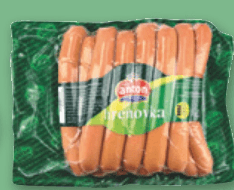 Hrenovke 840 g Anton Akcija v trgovini Spar