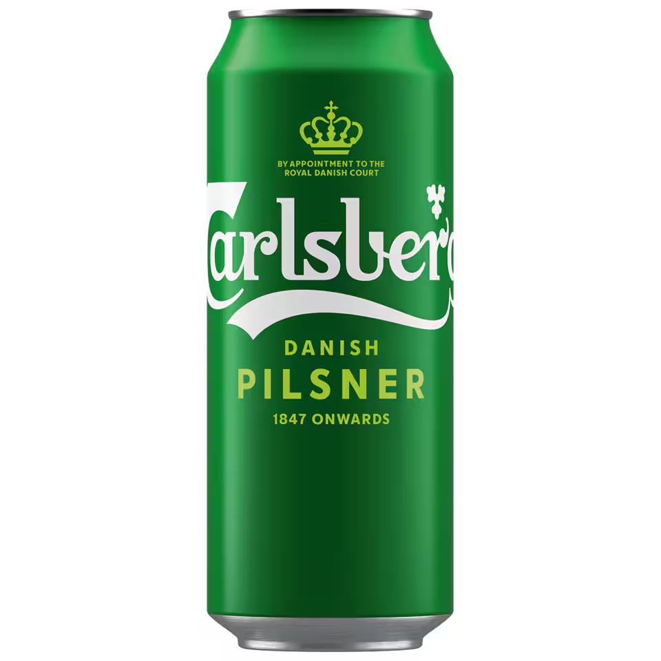 Svetlo pivo Carlsberg 0,5 l - Akcija v trgovini E.Leclerc