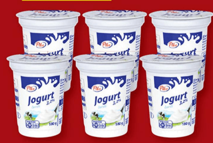 Čvrsti jogurt 6 kosov Pilos Akcija v trgovini Lidl