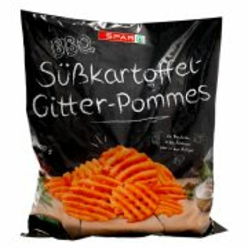 SPAR BBQ Sladki krompirček 450 g - Akcija v trgovini Spar
