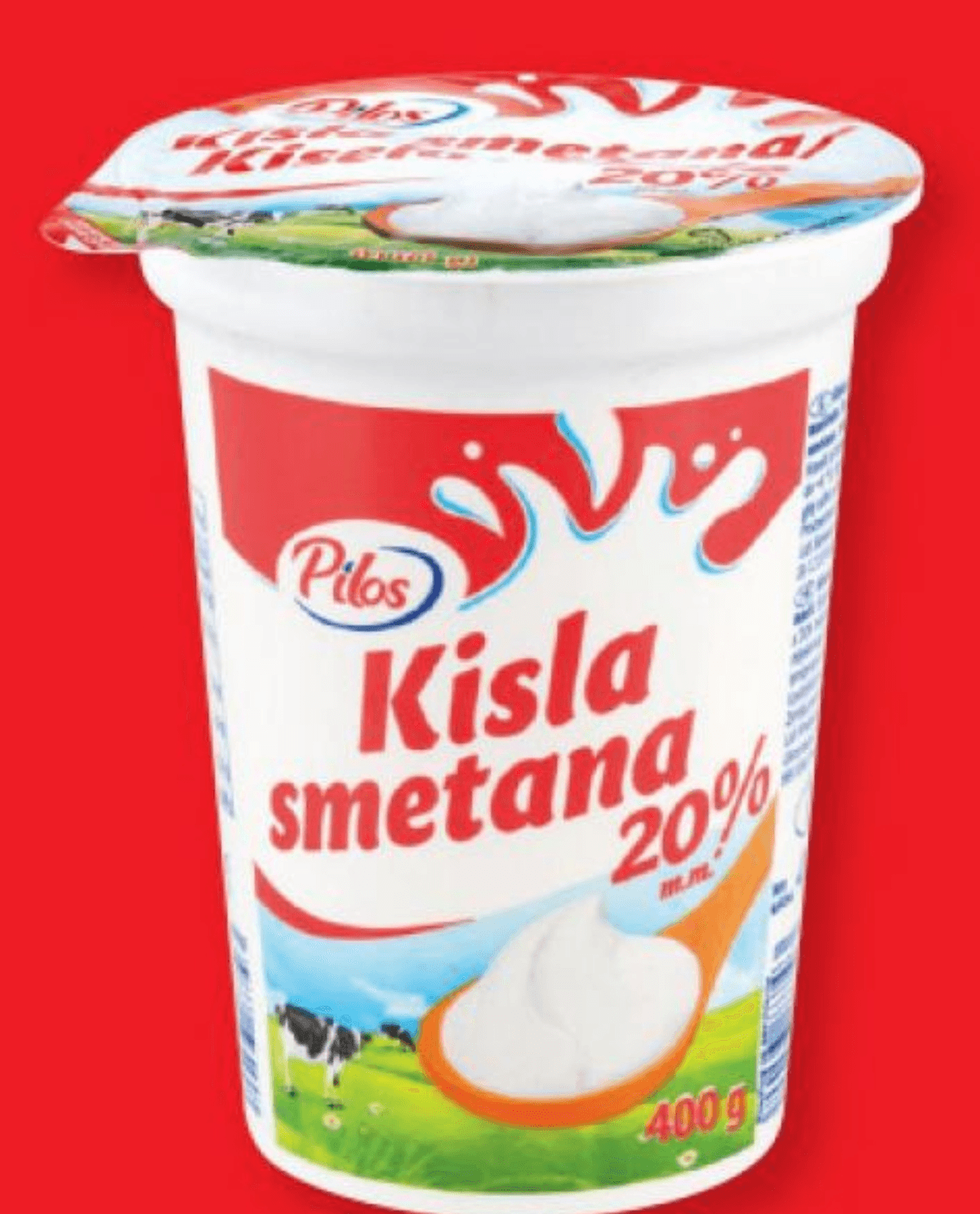 Pilos kisla smetana 400 g Akcija v trgovini Lidl