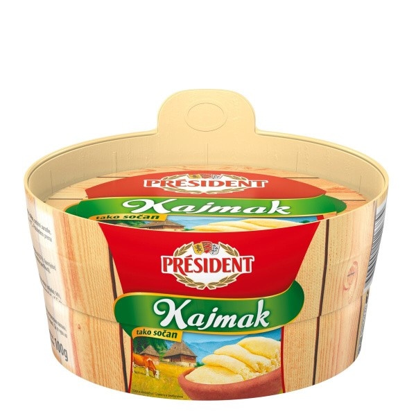 Président mladi kajmak 2 x 100 g Akcija v trgovini Lidl