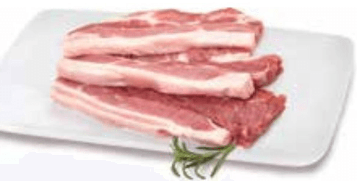 Svinjska rebra brez kosti EU 1 kg Akcija v trgovini Tuš