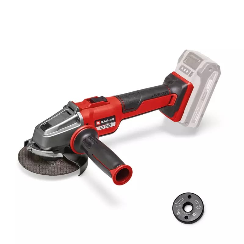 Professional kotni brusilnik Axxio 18/115 Q Einhell Akcija v trgovini Bauhaus