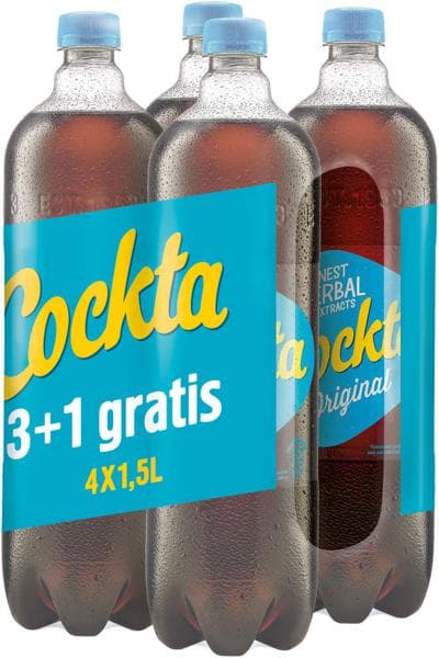 Cockta Original 4 x 1,5 l Akcija v trgovini Lidl