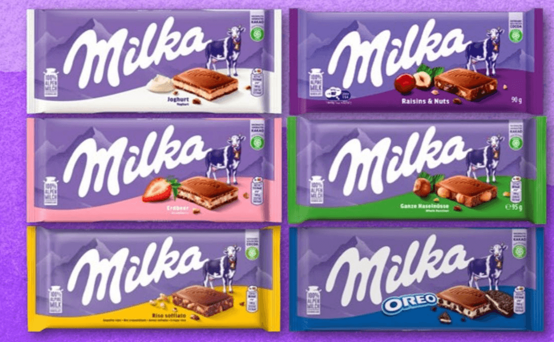 Milka čokolada 90-100 g Akcija v trgovini Kompas Shop