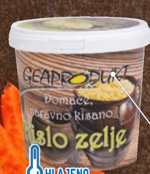 Kislo zelje 1 kg GEAPRODUKT Akcija v trgovini E.Leclerc