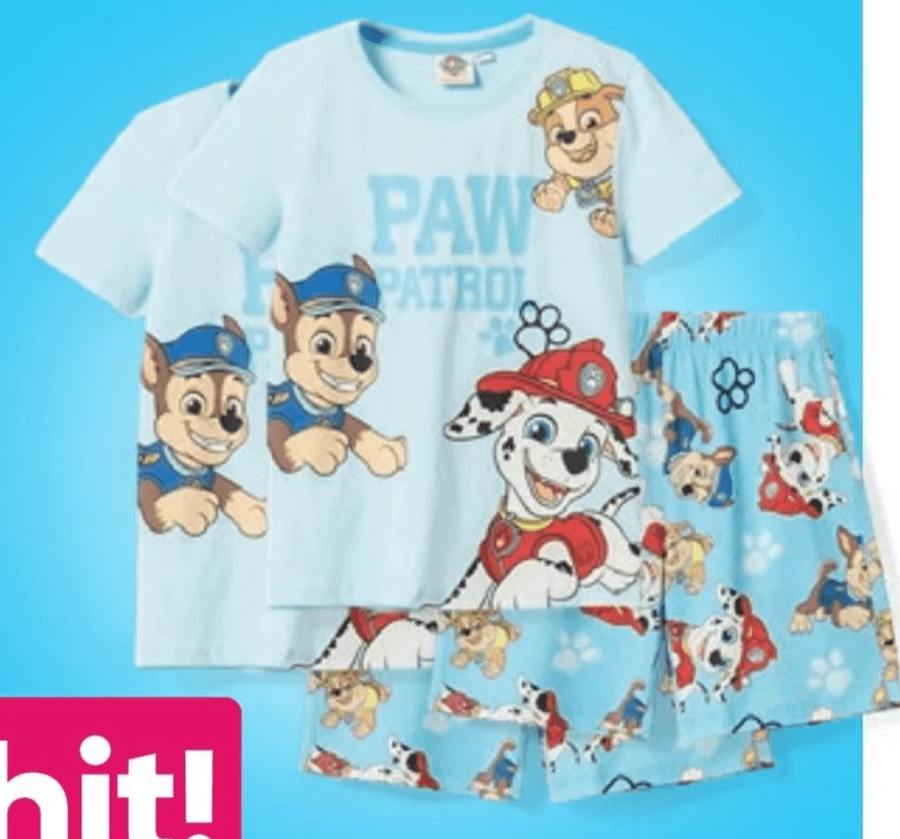 Pižama Tačke na patrulji - Akcija v trgovini Pepco