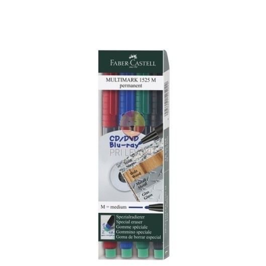 Faber-Castell Multimark 4 kosi Akcija v trgovini Mueller