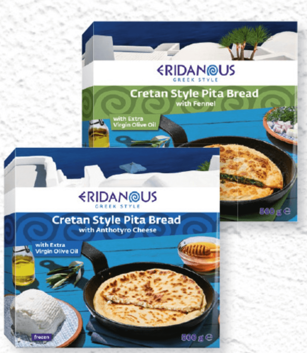 ERIDANOUS Pita kruh 500/560 g - Akcija v trgovini Lidl