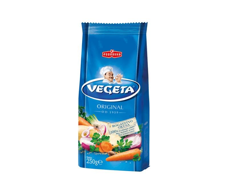 Vegeta Podravka 250 g Akcija v trgovini Tuš