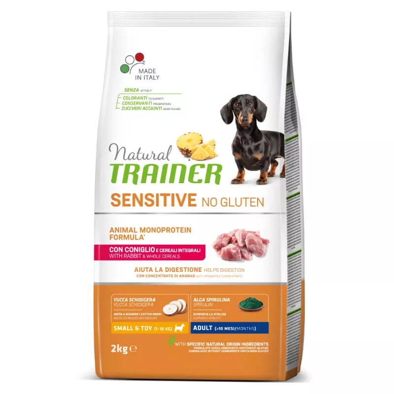 Briketirana hrana za pse Natural Trainer Sensitive No Gluten 2kg - Akcija v trgovini Mr. Pet