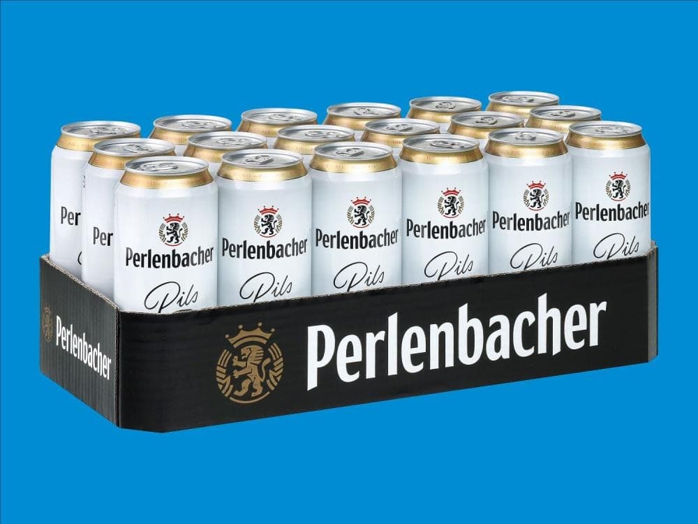 Perlenbacher Svetlo pivo Pils 18 x 0,5 L Akcija v trgovini Lidl