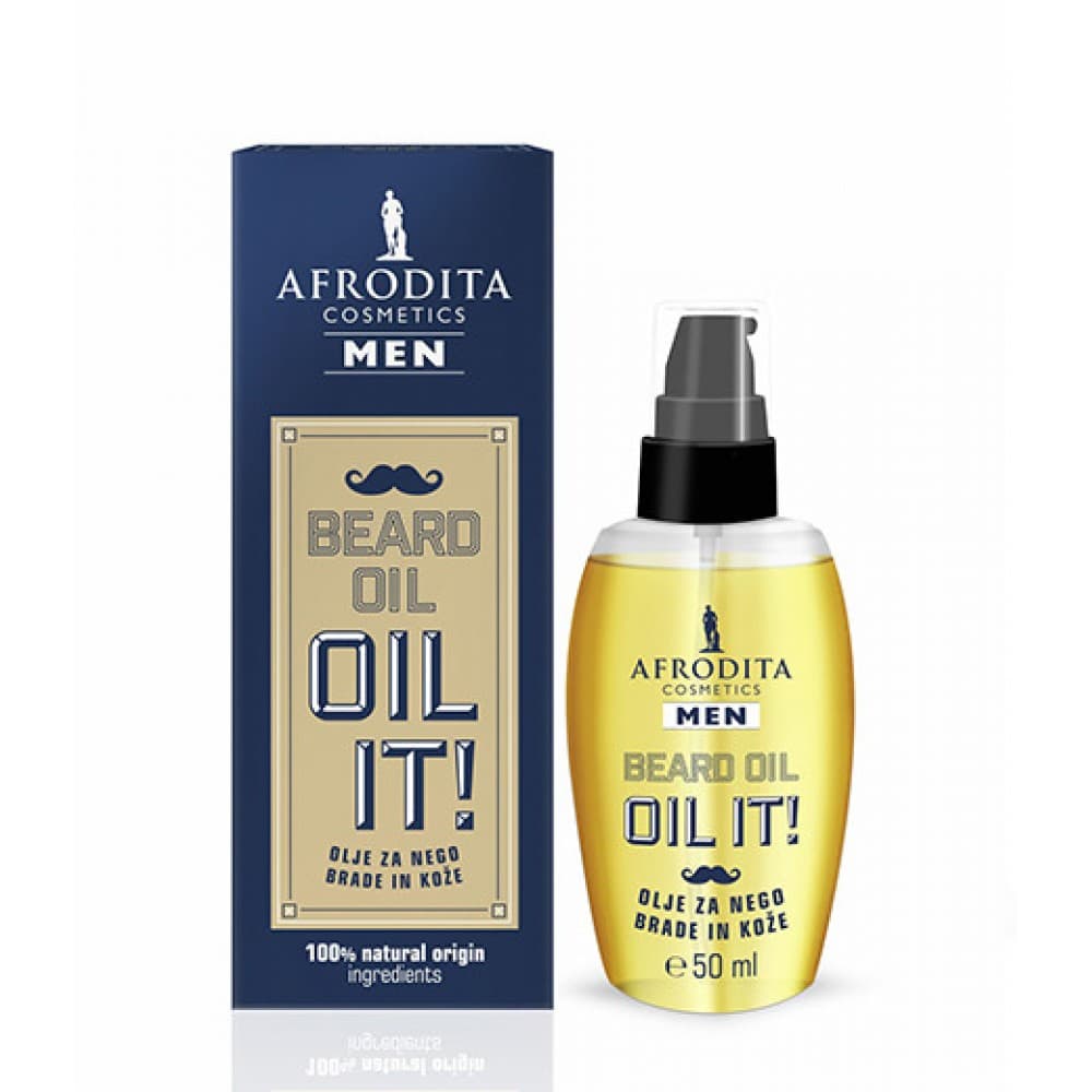 Afrodita Men Olje za nego brade 50 ml Akcija v trgovini Tuš