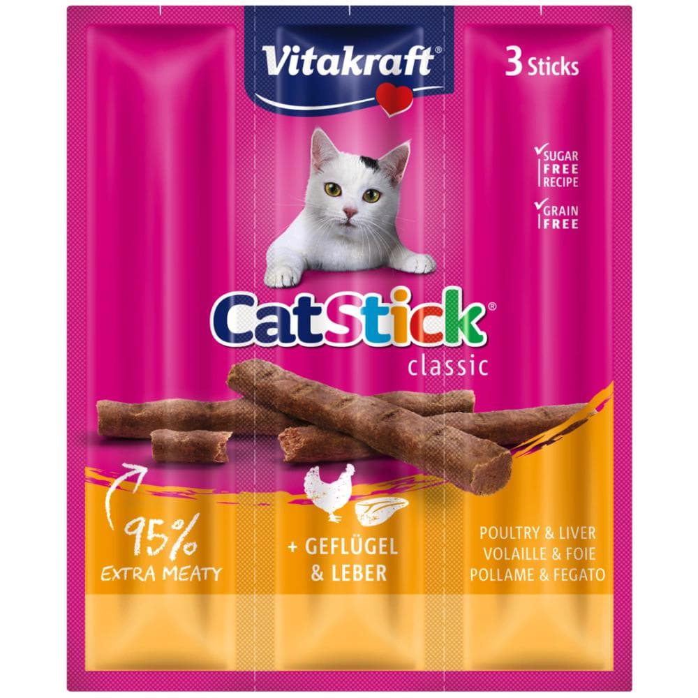 Poslastica za mačke Vitakraft 3 kos Akcija v trgovini Spar