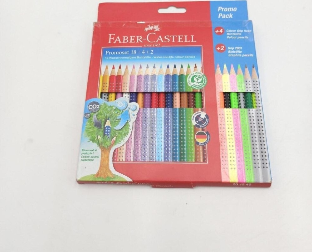 Faber-Castell Color Grip promocijski set 18+4+2 kosov Akcija v trgovini Mueller
