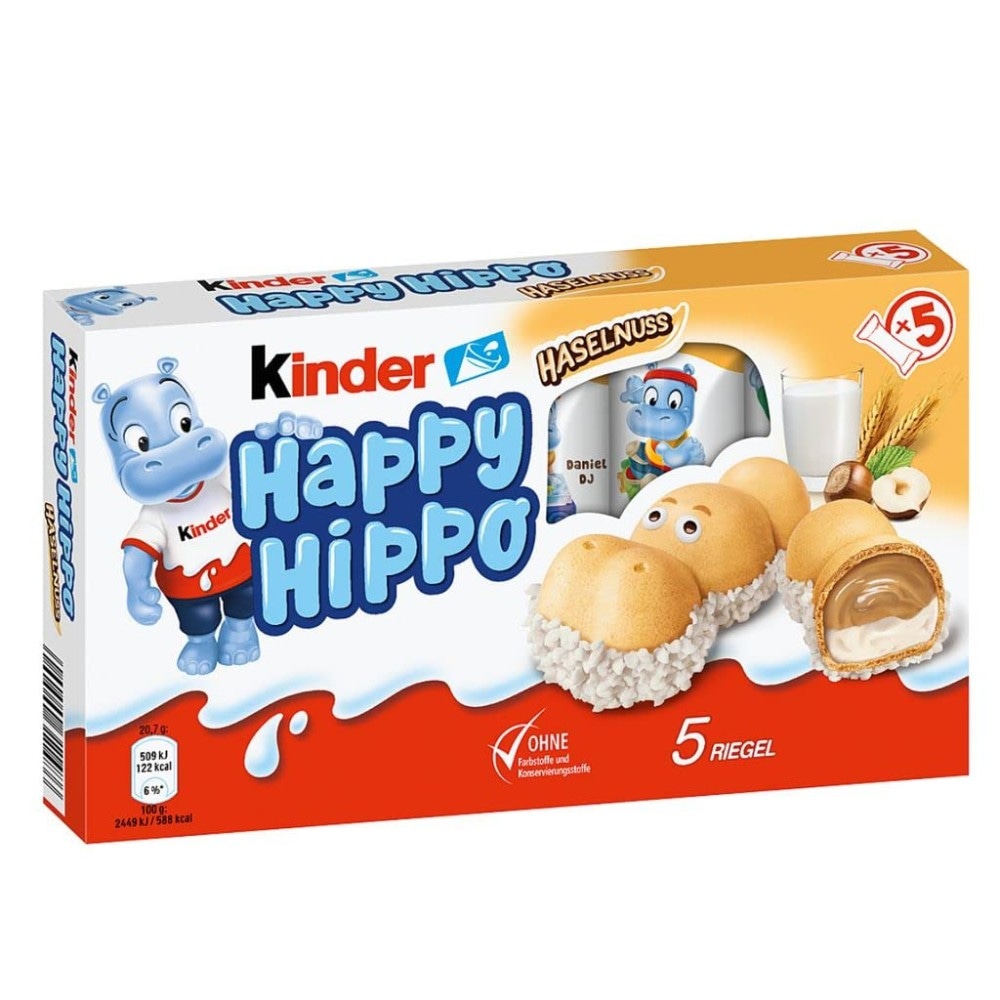 Kinder Happy Hippo Snack 102,5 g–103,5 g Akcija v trgovini Mueller