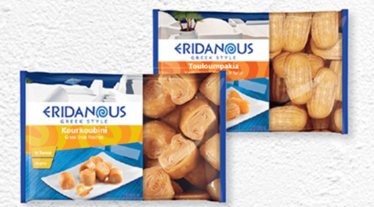 ERIDANOUS Sladica na grški način 400 g - Akcija v trgovini Lidl