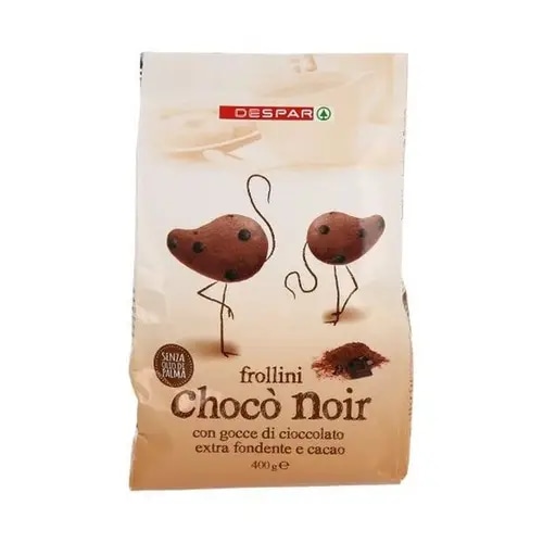 Despar kakavovi keksi Choco Noir 400 g Akcija v trgovini Spar
