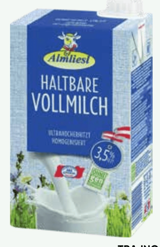 Trajno mleko Almliesl 1 l Akcija v trgovini Tuš