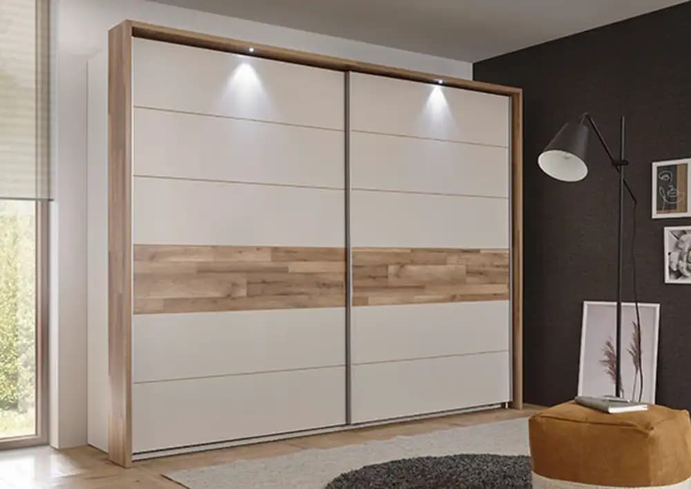 Trend Store omara šampanjca/Montana Oak 270x210x60 cm Akcija v trgovini Rutar