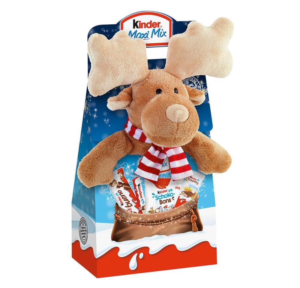 KINDER Maxi Mix s plišasto igračo 133 g - Akcija v trgovini Lidl