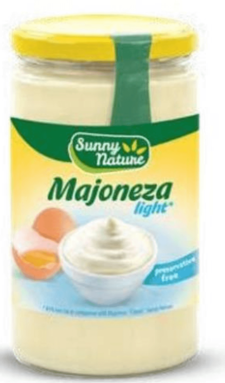Sunny Nature majoneza, lahka 620 g Akcija v trgovini Eurospin