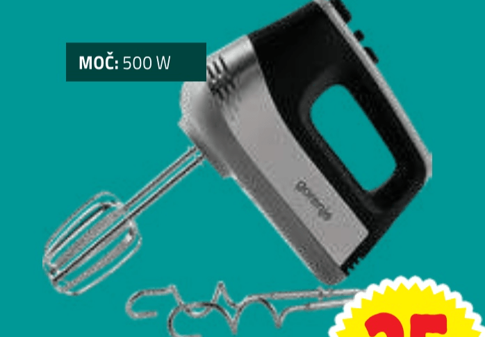 Gorenje Ročni mešalnik M500DCBK - Akcija v trgovini E.Leclerc