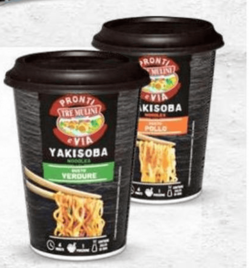 Tre Mulini instant testenine Yakisoba 85 g Akcija v trgovini Eurospin
