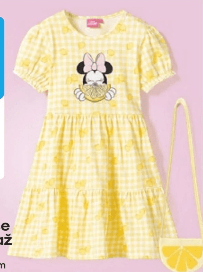 Obleka za deklice Minnie Mouse Disney - Akcija v trgovini Pepco