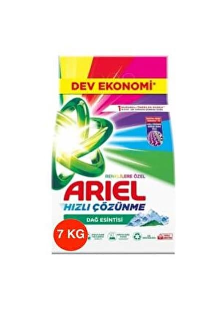 Detergent za pranje perila Ariel Hızlı Çözünme Dağ Esintisi 6 kg Akcija v trgovini Merkur