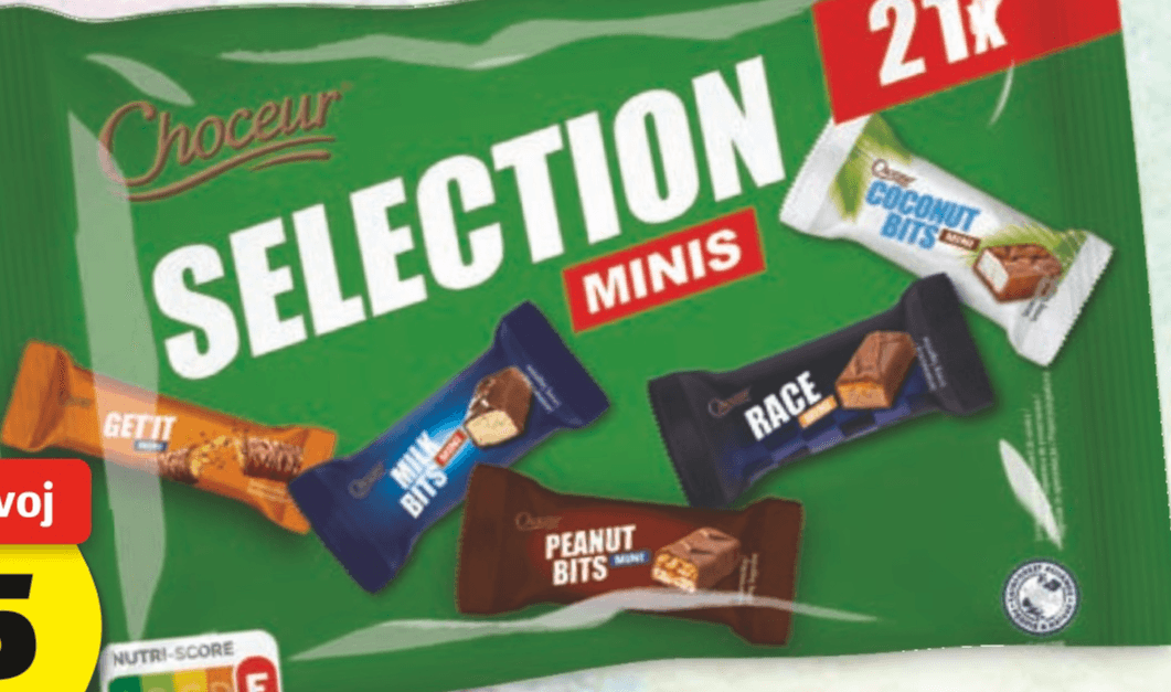 CHOCEUR SELECTION MIX ČOKOLADIC 500 g - Akcija v trgovini Hofer