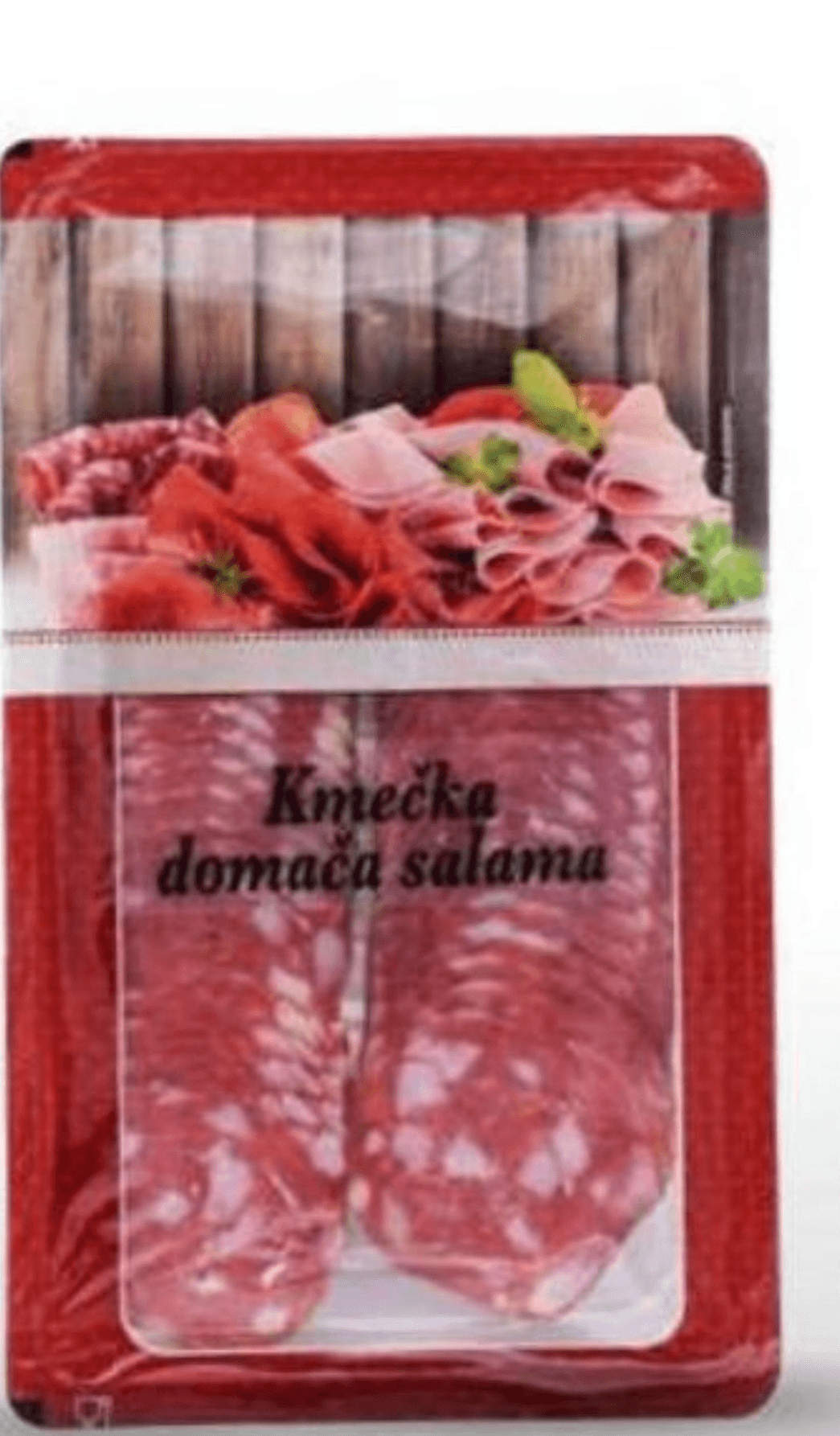 Kmečka domača salama, rezine 100 g Akcija v trgovini Eurospin
