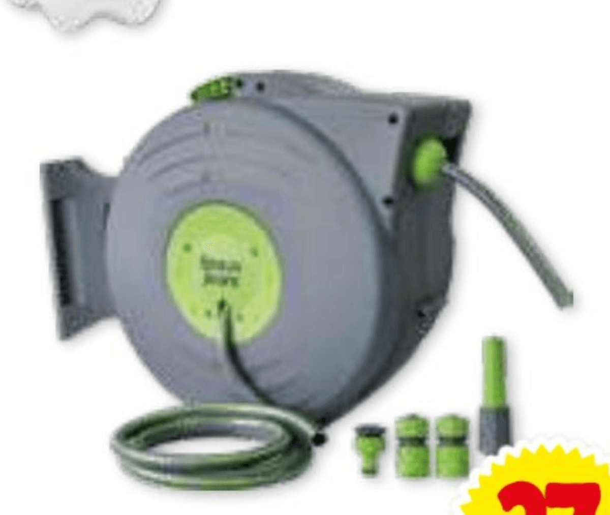 Stenski nosilec za zalivalno cev Beaux jours 25 m - Akcija v trgovini E.Leclerc