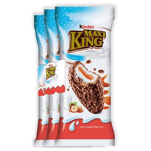 Mlečne rezine Kinder Maxi King 105 g Akcija v trgovini E.Leclerc