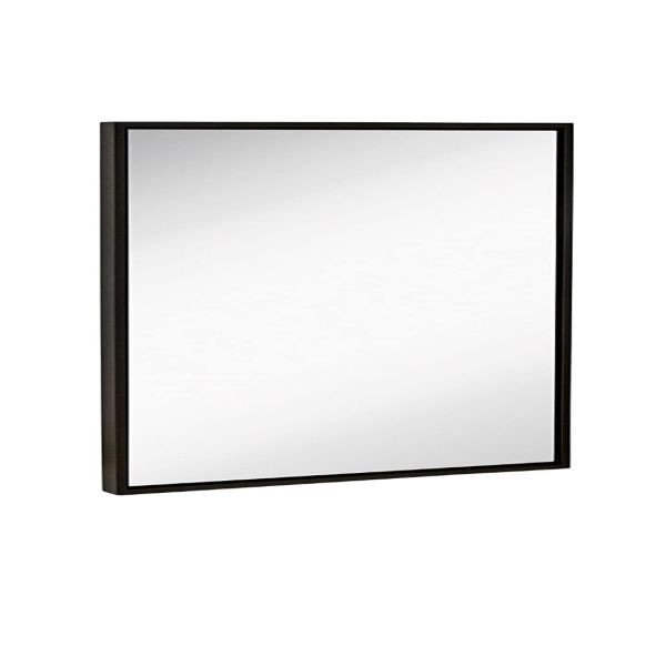 Senex Aqua Ogledalo kopalniško črni mat 80 x 60 cm Akcija v trgovini Jager