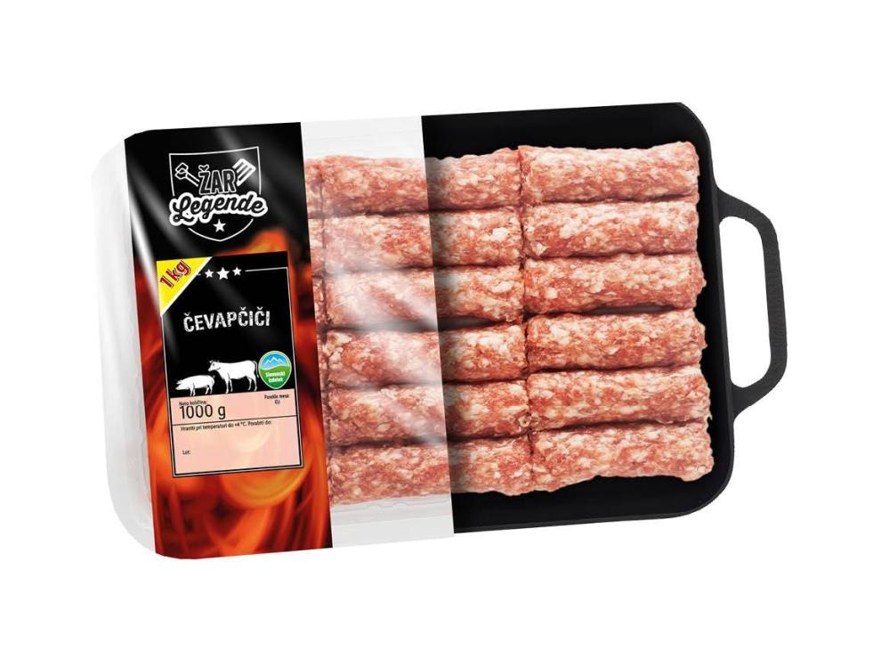 ŽAR LEGENDE Sveži leskovački čevapčiči 480 g - Akcija v trgovini Lidl