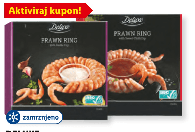 Deluxe obroč iz repkov kozic 300 g Akcija v trgovini Lidl